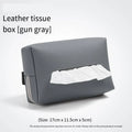 Car interior tissue box car armrest box tissue box car interior bag drawstring paper bag napkins minimalist car rear seat back