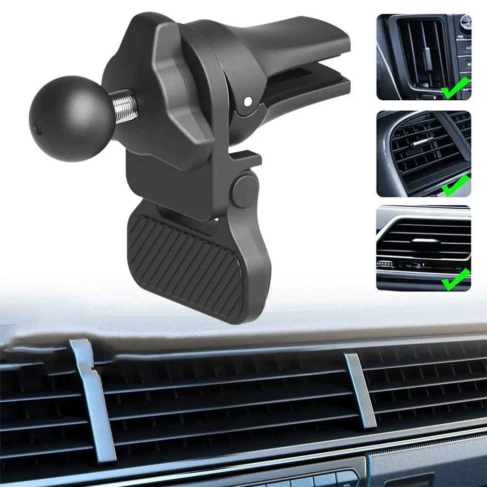 Universal 17mm Ball Head Base for Car Phone Holder Car Air Vent Cellphone Stand GPS Brackets Car Air Outlet Clip Accessories
