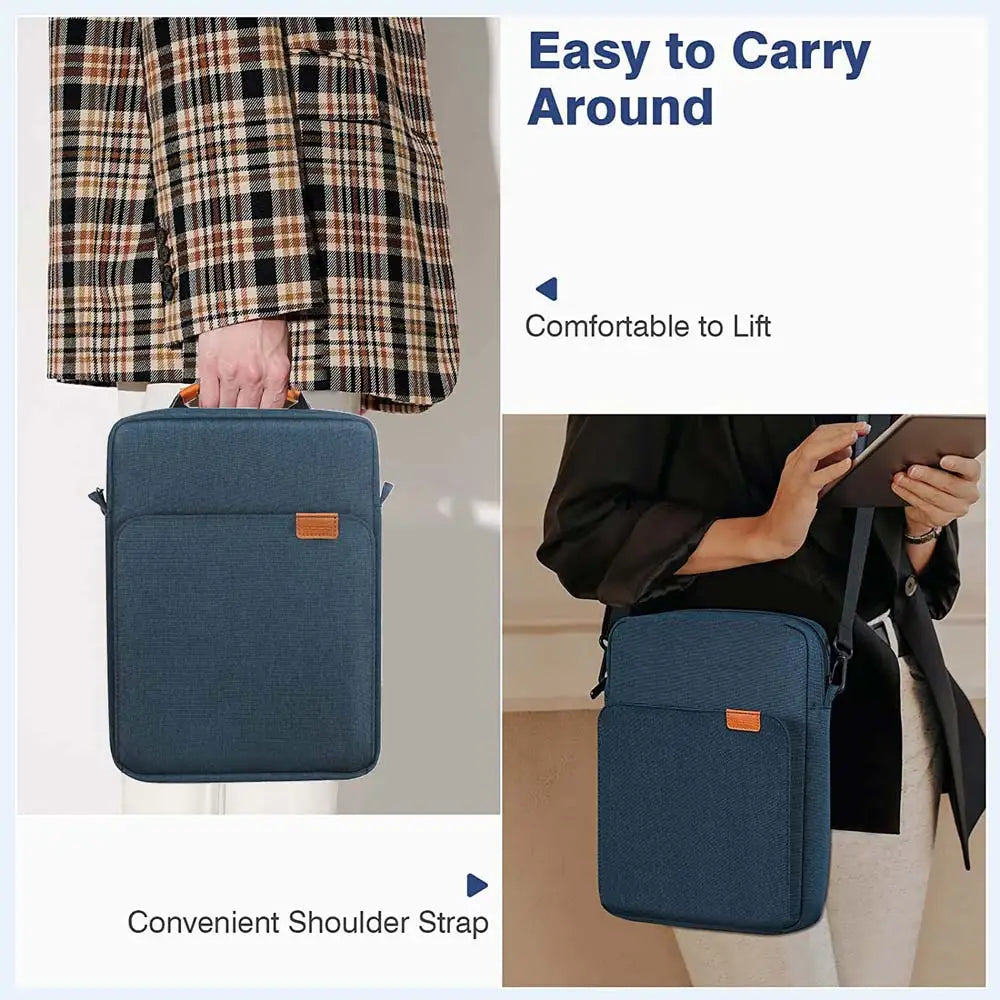 Tablet Sleeve Bag For Samsung Galaxy Tab S7 FE Plus A8 S6 Lite Case Shockproof Cover For Xiaomi Pad 5 Pro Redmi Pad Case Pouch